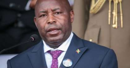 Ndayishimiye was sworn into office in June after the sudden death of his predecessor, Pierre Nkurunziza. By TCHANDROU NITANGA (AFP)