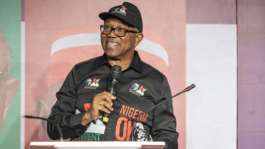 Peter Obi, 65, a presidential candidate of the Nigeria Democratic Congress, is popular among the youth.  By Light Oriye Tamunotonye (AFP/File)
