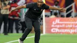 Pitso Mosimane has been chosen for a second stint as South Africa coach.  By KARIM JAAFAR (AFP)