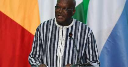 President Roch Marc Christian Kabore announced a two-day period of mourning. By ISSOUF SANOGO (AFP/File)