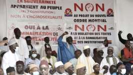 Senegal has seen a crackdown on same-sex relationships.  By SEYLLOU (AFP/File)